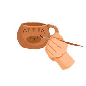 Pictură pe ceramică